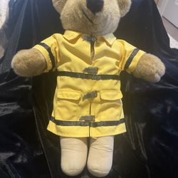 Teddy Bear In Yellow FD Coat