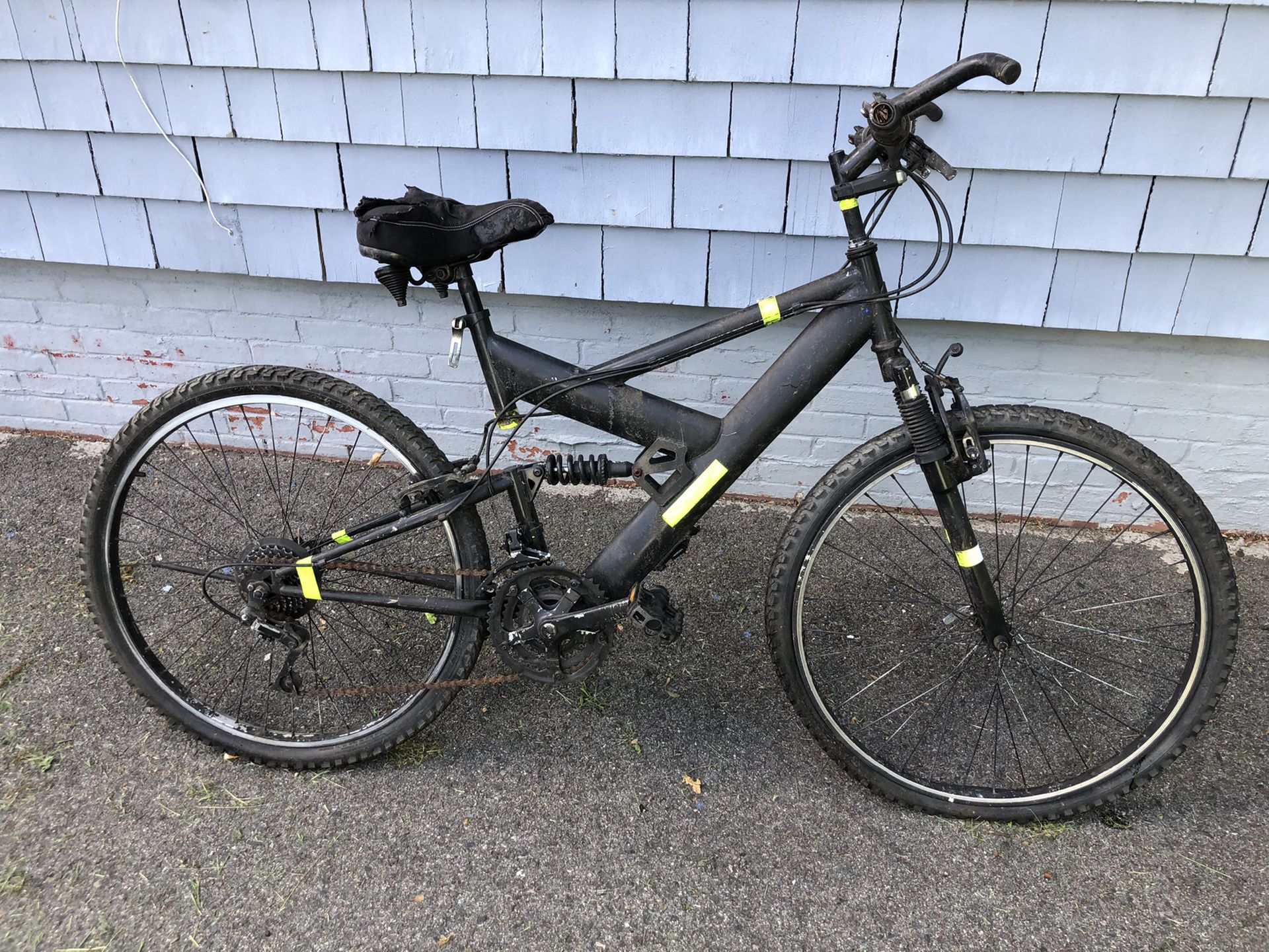 26 inch mongoose dual suspension needs a seat post