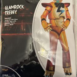Glam Rock Freddy Costume New Never Used