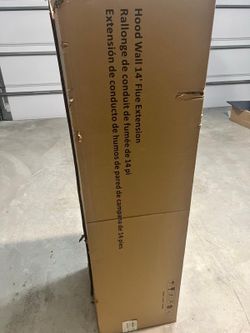 “NEW Electrolux EHW14X62AS Stainless Steel Hood Extension Kit”