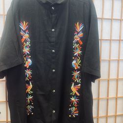 Guayabera - Traditional Mexican Shirts, 2X