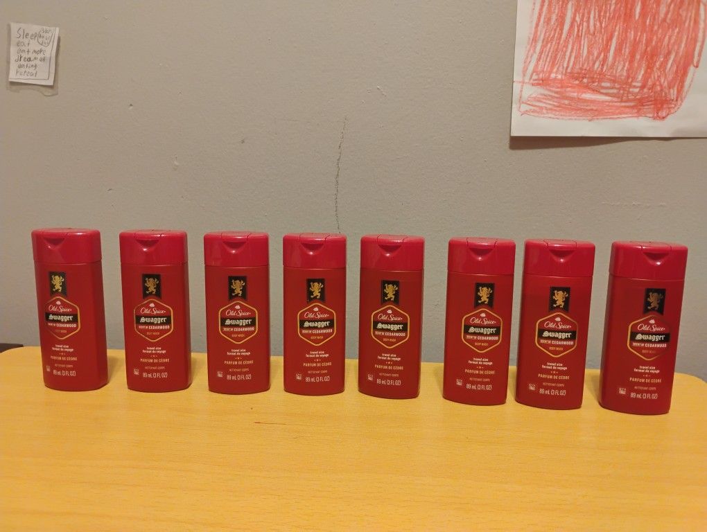 Old Spice Swagger Body Wash Scent Cedarwood Travel Size 3 FL Oz