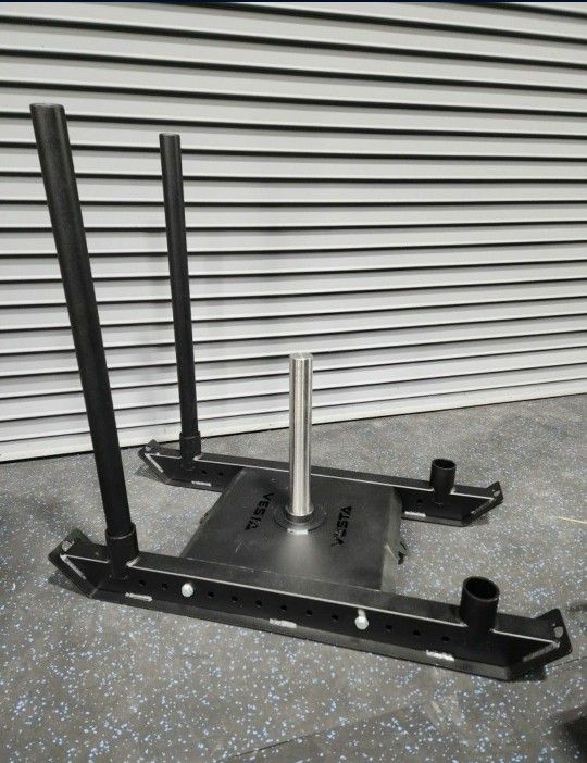 NEW Workout Sled Push Sleds Home Gym For Olympic Weights