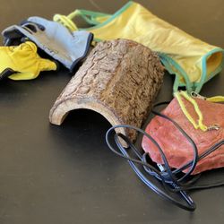 HAMMOCK,Bark,Heating Rock And Glove