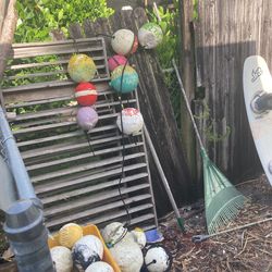 Lobster Buoys Great For Decoration $8 Each Or All With Rope $40 Great For Bar R Pool Area 