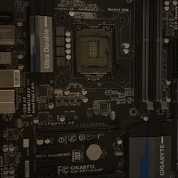 GIGABYTE GA-Z87-D3HP Motherboard w/ socket
