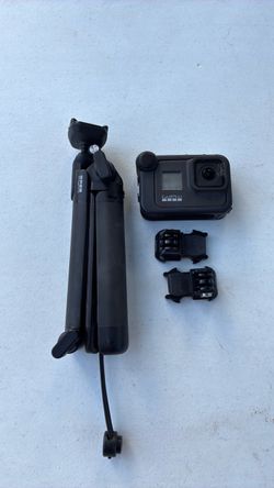 GoPro 8 with media mod and stand