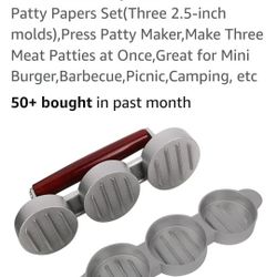 Mini Hamburger Patty Maker