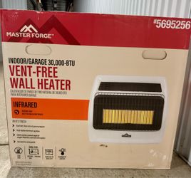 Master Forge 30,000 BTU Dual Fuel Vent-Free Wall Heater