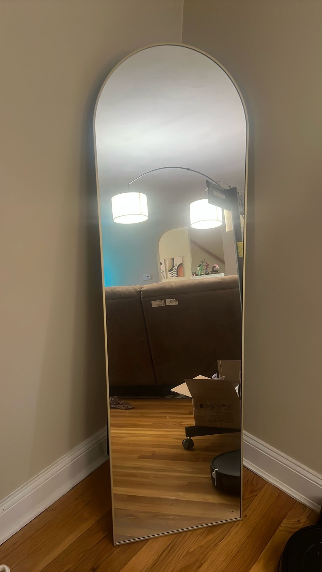 Gold Trim Mirror