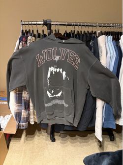 Moving Sale – Blood Thirsty V2 “Vintage Pierce” Hoodie | Wolf Gray | Size Large | Never Worn