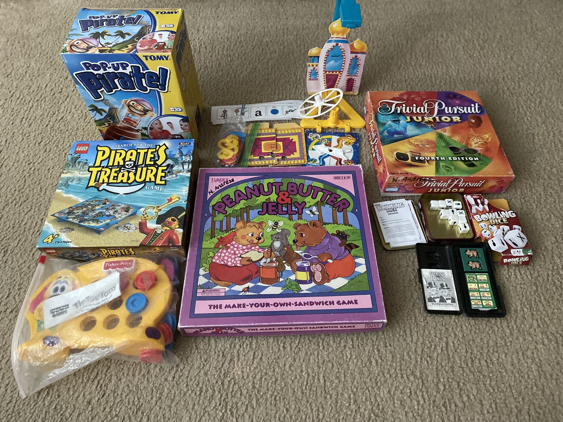 Summer Family Fun Collectible Games Lot