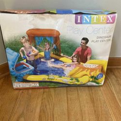 intex dinosaur play center pool. brand new