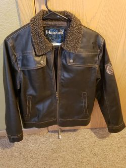 Boys leather jacket