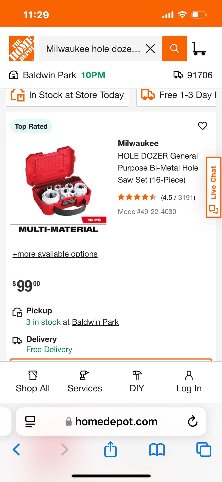 Milwaukee Hole Dozer 16 Pc./p. Bi Metal Hole Saw Kit