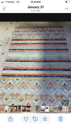 Multi Color Wool Rug