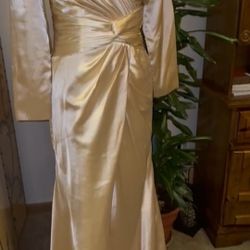 Elegant Satin Dress 