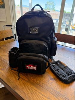Tactical Diaper Bag with Accessories