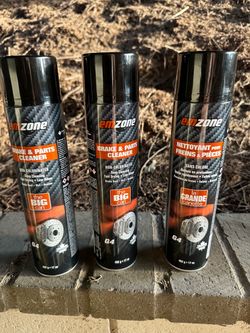 Last 3 cans.  $3 EACH   EXTRA BIG 17 oz brake and parts cleaner