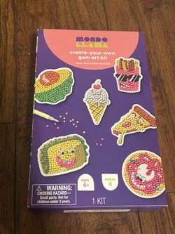 Brand New - Mondo Llama create your own gem art kit