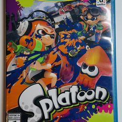 Splatoon (Nintendo Wii U, 2015) Complete w/case Tested/Works Fast Shipping W197