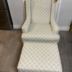 Chair & Ottoman