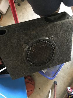 Unknown 6 inch speaker