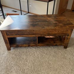 Coffee table with Storage 