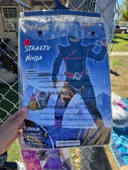 Ninja costume size smal 6/8