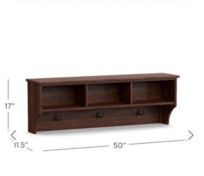 Pottery barn entryway bench and shelf sale