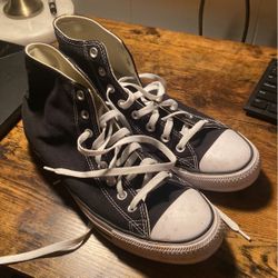 Black High Top Converse 