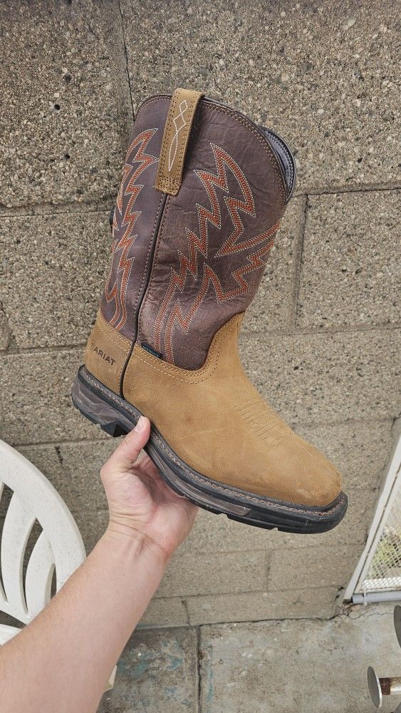 Size 10 D Ariat Work Boots Soft Toe