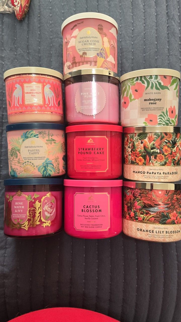 Bath And Body Candles