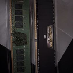 DDR4 16gb Ram & 32 gb DDR4 Vengeance LPX