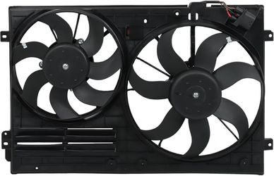 Radiator Cooling Fan Replacement for A3 Jetta CC Beetle 1.8L 1.9L
