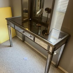Mirrored Vanity