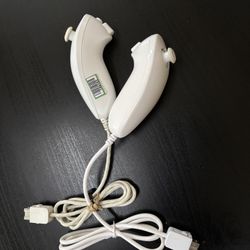 Nintendo Wii Nunchuk Controllers