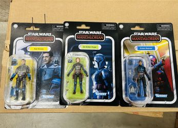 Star Wars The Vintage Collection Bo-Katan, Koska Reeves, Axe Woves Bundle