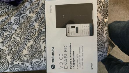 Motorala Cable modern router brand new