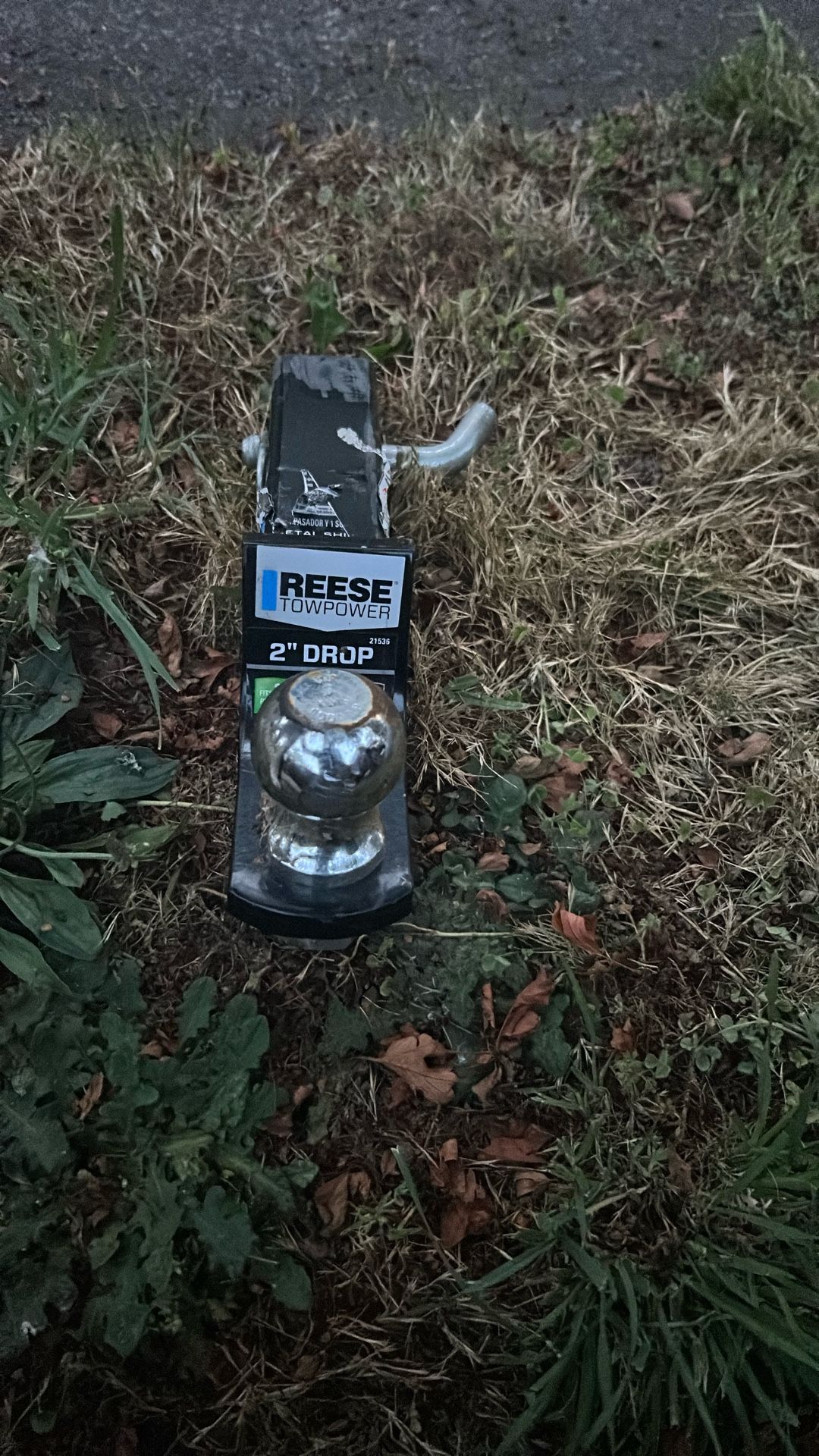 Reese 2”drop Tow Hitch With 2” Ball