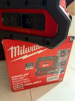 M18 18V Lithium-Ion Cordless 3600-Watt/1800-Watt Battery Powered Power Supply