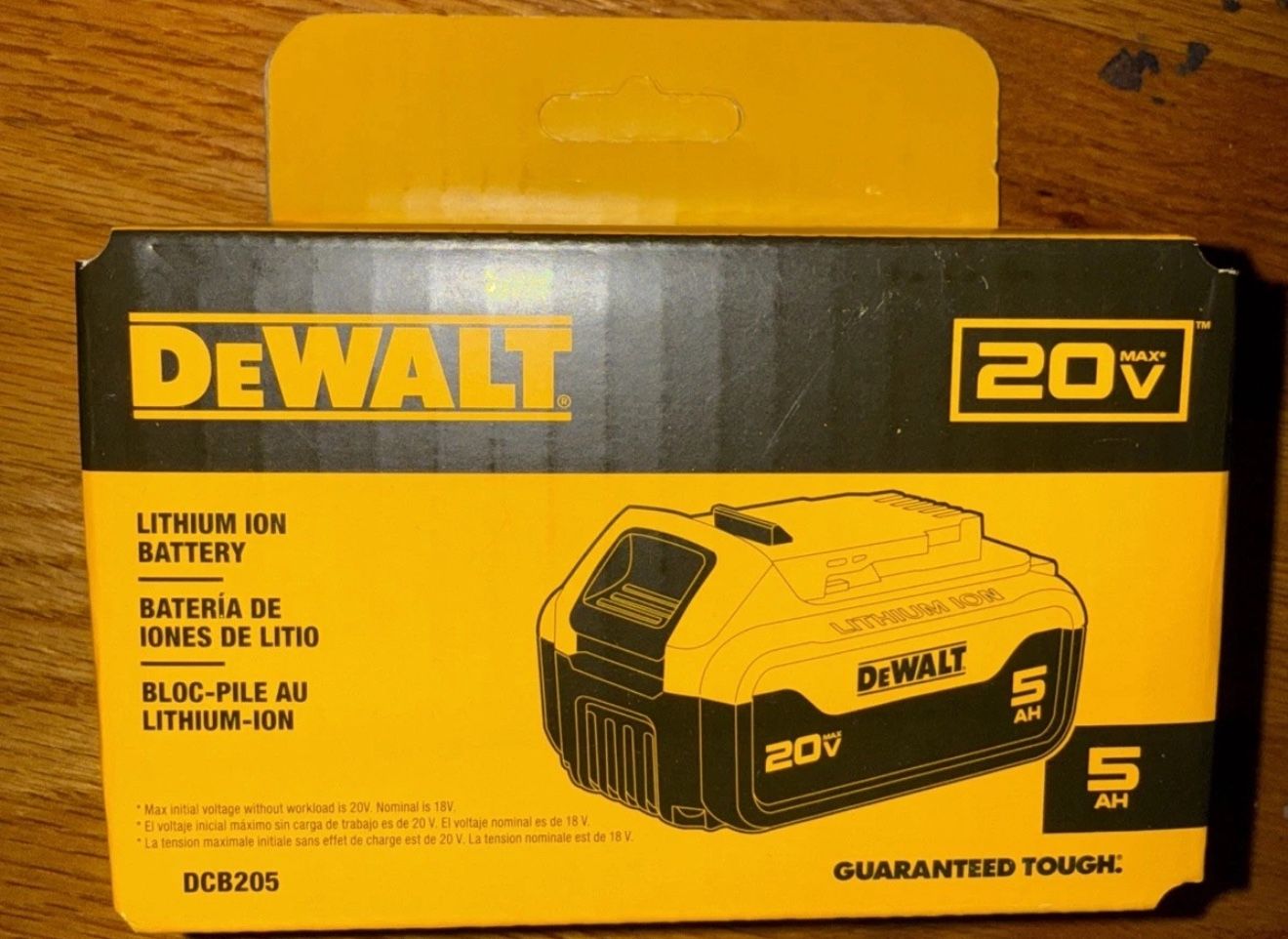 20V MAX Premium Lithium-Ion 5.0Ah Battery Pack