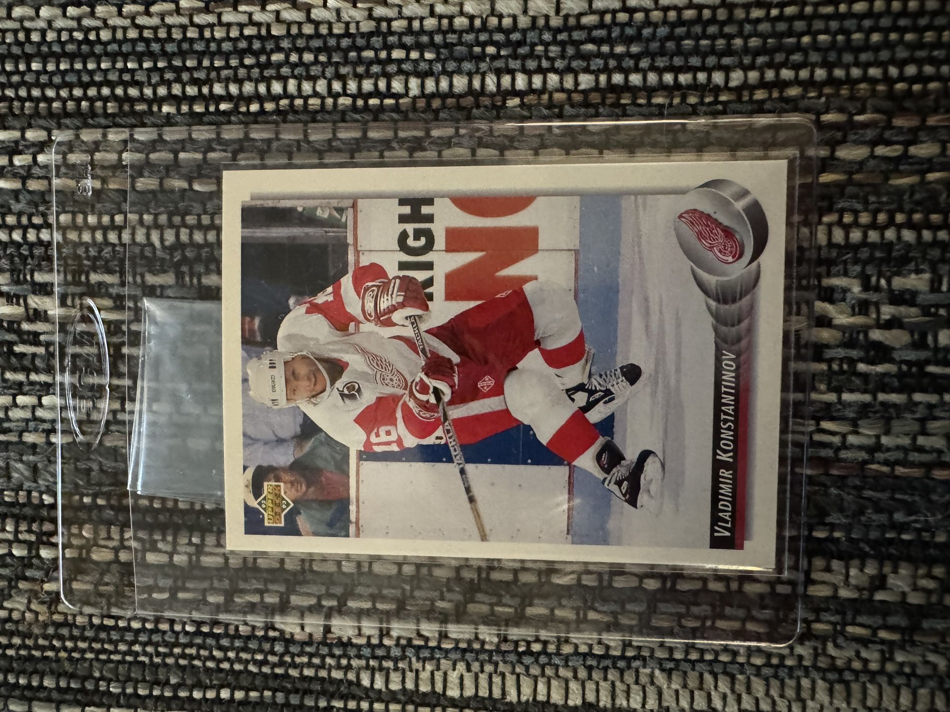 1992 Vladimir Konstantinov Upper Deck Card