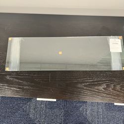 2 Tempered Glass Shelf – 36” x 