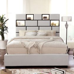 Mirrored Queen bed