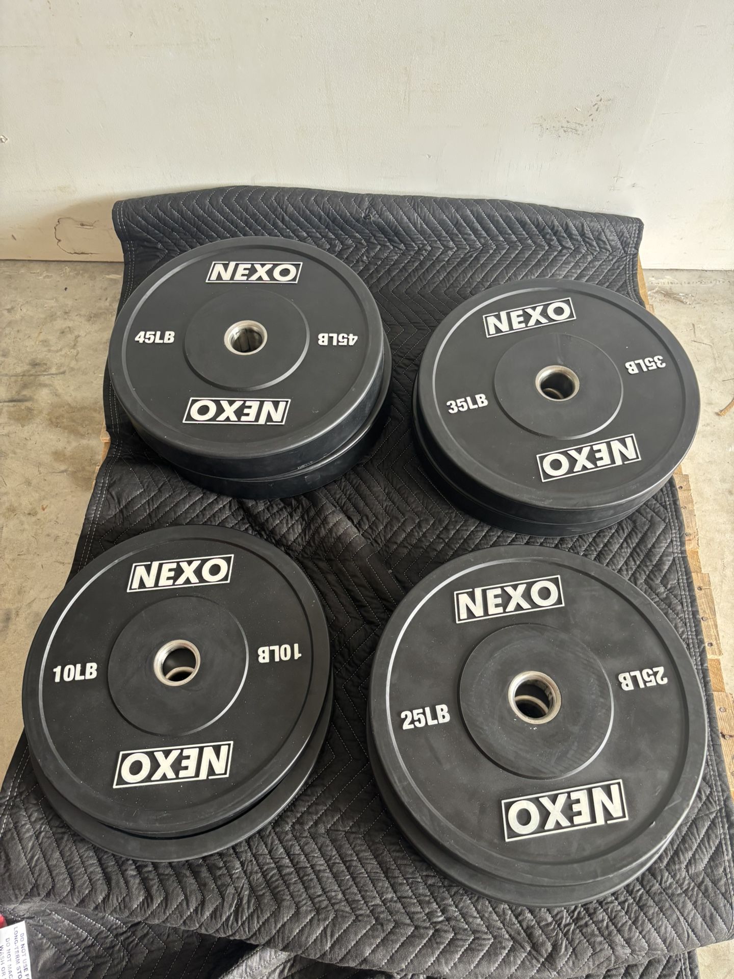 230lbs Set Of Bumper Plates