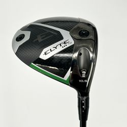 Callaway Elyte Triple Diamond TD 10.5° 45" Driver - HZRDUS 65g X Stiff - Lamkin Standard