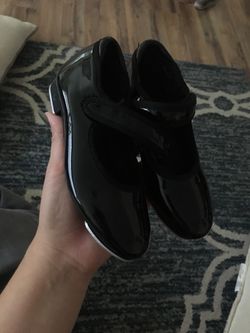 Tap shoes black dance shoes