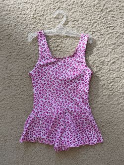 Girl's Swimsuit One Piece, 5T, Pink