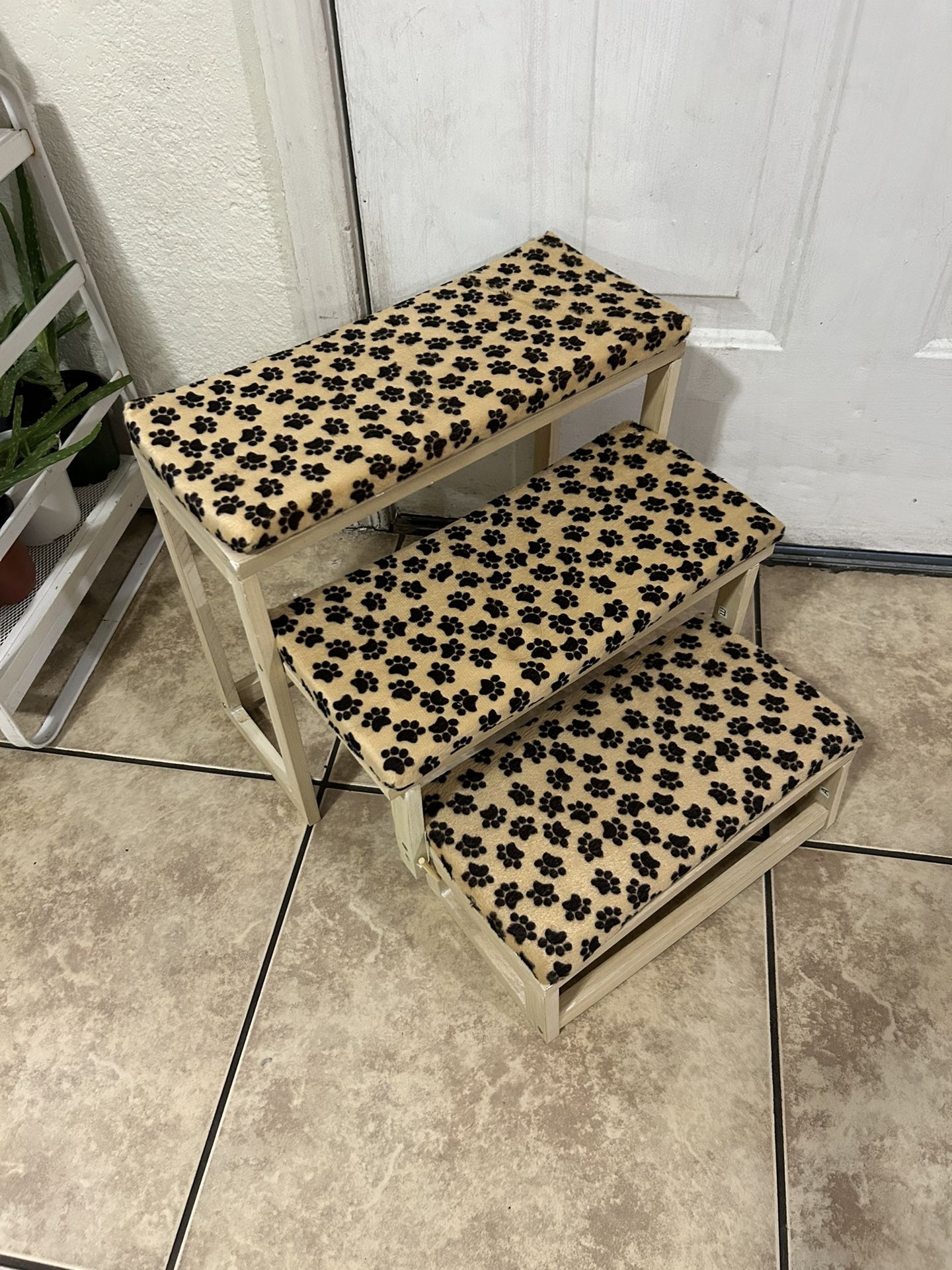 Pet Steps  14  Inches Tall  15 Inches Long  7 Inches Wide 